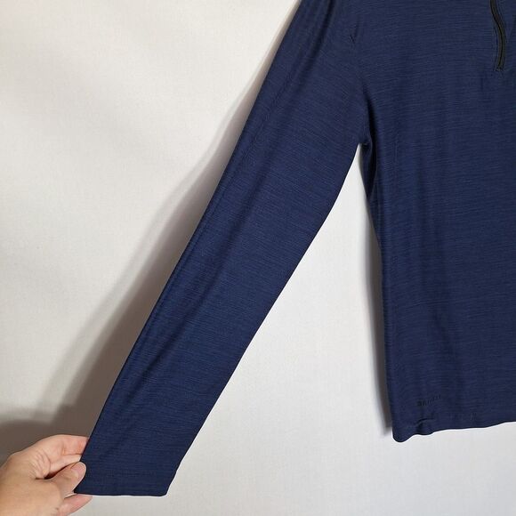 Nike Mens Dri Fit Shirt Quarter Zip Long Sleeve Lightweight Activewear Small - Picture 4 of 10